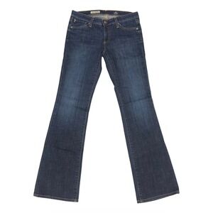 AG Adriano Goldschmied The Angelina Petite Boot Cut Jeans Dark Wash 27R USA